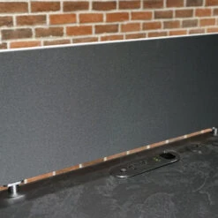 DOLAN 2 Seater Workstation 2.8m - Black Concrete(Dolan 2 Seat Workstation) -Modern Furniture WF XW005 14 1000