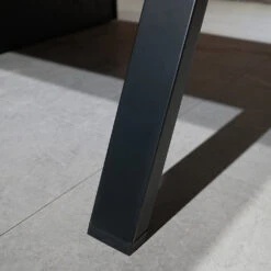 DOLAN 2 Seater Workstation 1.2m - 1.4m - Black Concrete(Dolan 2 Seat Workstation 1) -Modern Furniture WF XW008 15 1000