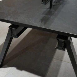 DOLAN 4 Seater Workstation 2.8m - Black Concrete(Dolan 4 Seat Workstation 1 2m) -Modern Furniture WF XW010 15 1000