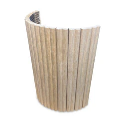 WOODFLEX Flexible Wooden Slat Wall Panel - Oak Veneer - 2700mm X 600mm - Slats(Woodflex Flexible Wooden Slat Wall Panel Oak Veneer 2700mm X 595mm Slats) -Modern Furniture WROHRS01 2 800