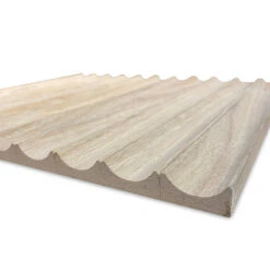 WOODFLEX Flexible Wooden Slat Wall Panel - Oak Veneer - 2700mm X 600mm - Wave(Woodflex Flexible Wooden Slat Wall Panel Oak Veneer 2700mm X 595mm Flute) -Modern Furniture WROWAV01 1 800