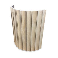 WOODFLEX Flexible Wooden Slat Wall Panel - Oak Veneer - 2700mm X 600mm - Wave(Woodflex Flexible Wooden Slat Wall Panel Oak Veneer 2700mm X 595mm Flute) -Modern Furniture WROWAV01 2 800