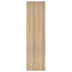 WOODFLEX Flexible Wooden Slat Wall Panel - Oak Veneer - 2700mm X 600mm - Wave(Woodflex Flexible Wooden Slat Wall Panel Oak Veneer 2700mm X 595mm Flute) -Modern Furniture Wave 1000