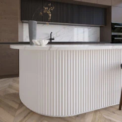 WOODFLEX WHITE PRIMED FLEXIBLE - WAVE 30 - 2700mm X 600mm(Woodflex Flexible Prime Wave 28mm 270x60x9) -Modern Furniture Wave 13 30 1000