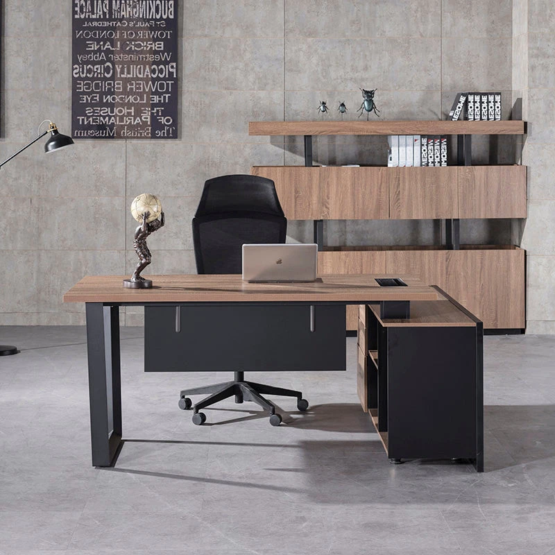 ADRIANO Executive Office Desk With Left Return 160-180cm - Light Brown(Adriano Executive Desk With Left Return 1 8m Light Brown) 5 ADRIANO Executive Office Desk With Left Return 160-180cm - Light Brown(Adriano Executive Desk With Left Return 1 8m Light Brown) - Image 3