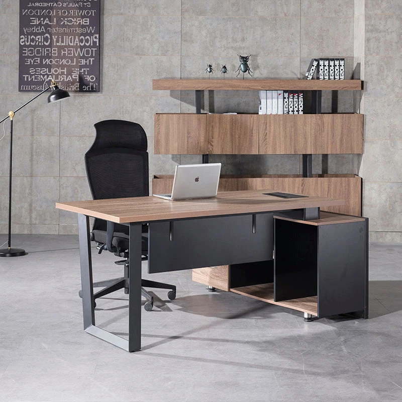 ADRIANO Executive Office Desk With Left Return 160-180cm - Light Brown(Adriano Executive Desk With Left Return 1 8m Light Brown) 6 ADRIANO Executive Office Desk With Left Return 160-180cm - Light Brown(Adriano Executive Desk With Left Return 1 8m Light Brown) - Image 4