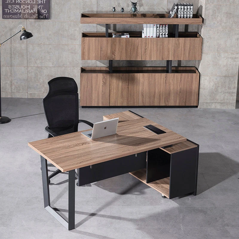 ADRIANO Executive Office Desk With Left Return 160-180cm - Light Brown(Adriano Executive Desk With Left Return 1 8m Light Brown) 9 ADRIANO Executive Office Desk With Left Return 160-180cm - Light Brown(Adriano Executive Desk With Left Return 1 8m Light Brown) - Image 7