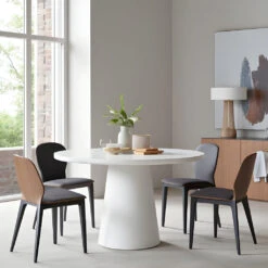 ROCCO Indoor & Outdoor Dining Table 80cm - White Concrete(Rocco Dining Table 80cm White Concrete) 11 ROCCO Indoor & Outdoor Dining Table 80cm - White Concrete(Rocco Dining Table 80cm White Concrete) -Modern Furniture maker download 2 1