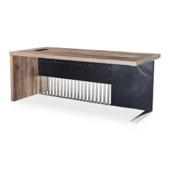 AFTAN Executive Desk Left Panel 180cm - Warm Oak & Black(Aftan Executive Office Desk Left Panel 1 8m Mahogany Black) -Modern Furniture n280604Lcopy e44aaad5 7253 44a0 80ae b53cc7e08fa5